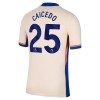 Maglia ufficiale Chelsea Caicedo 25 Trasferta 2024-25 per Uomo